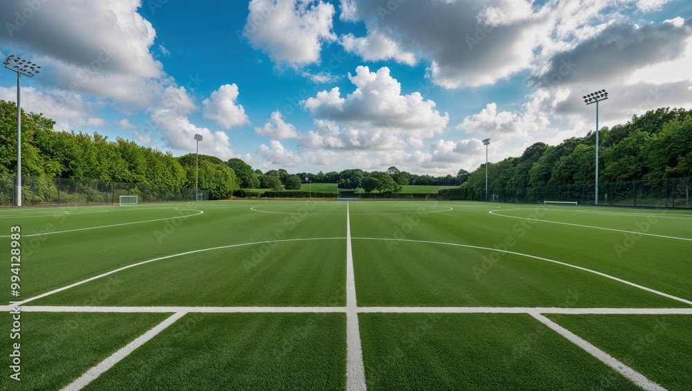 Obraz premium empty stadium in the city