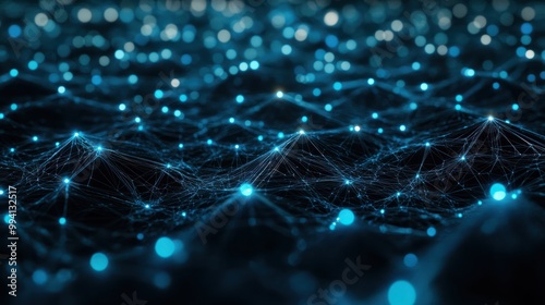 A Fabric of Data: The Network Mesh That Connects Us, Illuminated by the Glow of Futures Promise