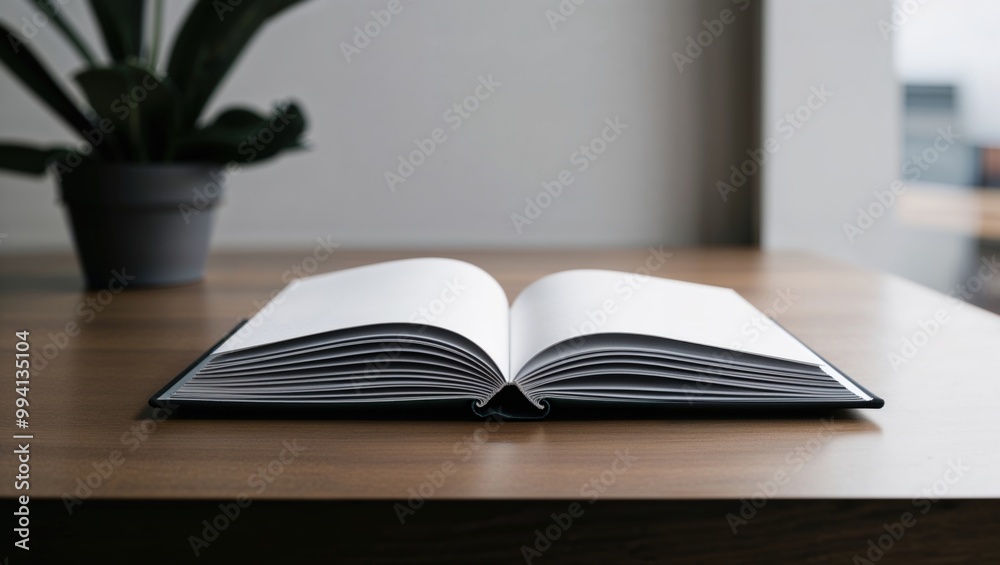 open book on table in the office. education concept open book on table in the office. education concept