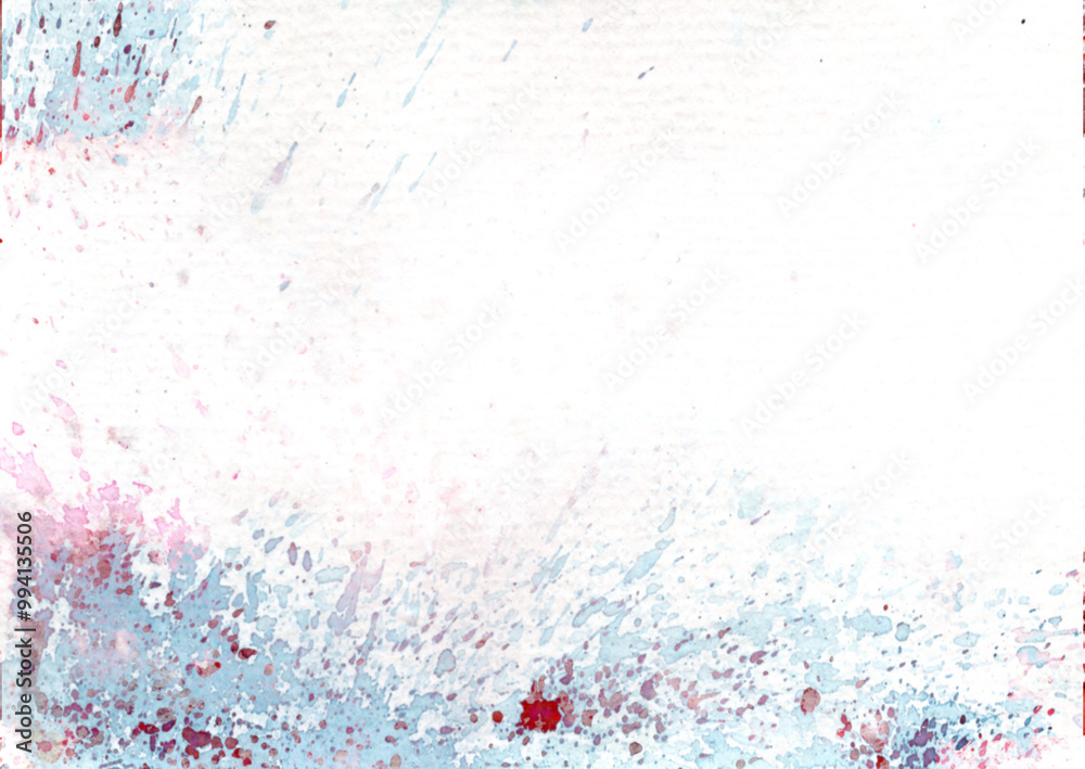 Obraz premium Aquarell Farbspritzer