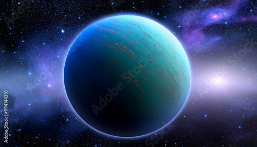 Wallpaper Mural A large planet floating in outer space Torontodigital.ca