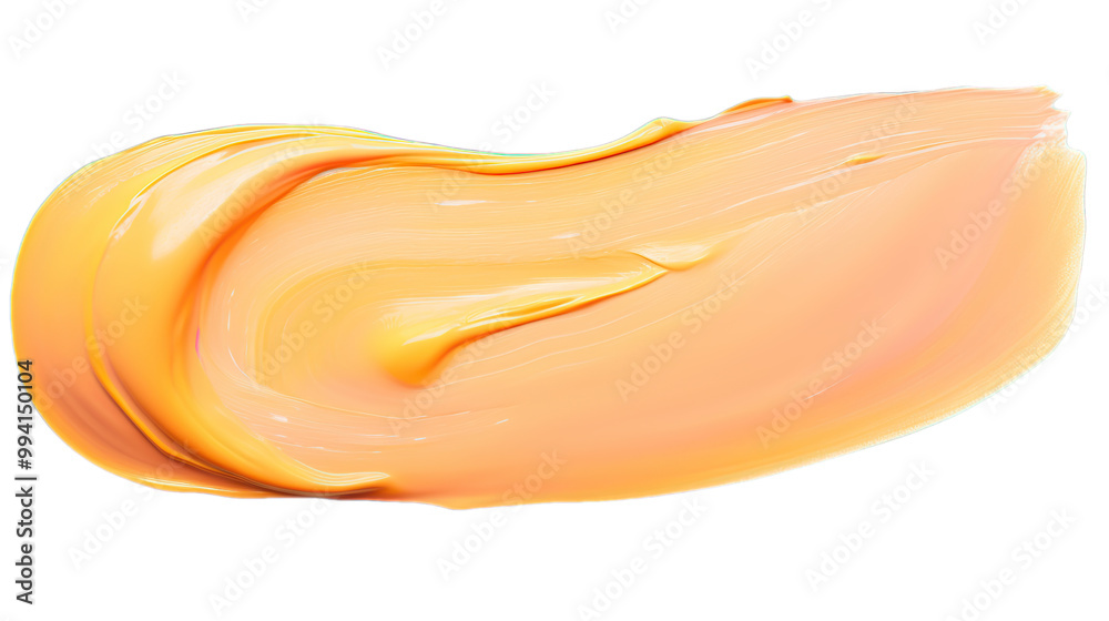 Close up of yellow and orange creamy beauty product smear. Skin care, cosmetics, texture, moisturizer, lotion. Close up of yellow and orange creamy beauty product smear. Skin care, cosmetics, texture, moisturizer, lotion.
