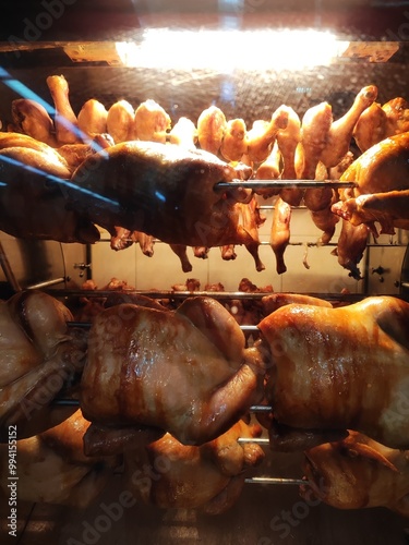 meat on the grill