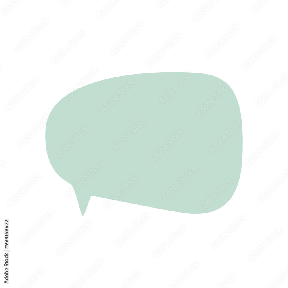 hand drawn speech bubble color hand drawn speech bubble color