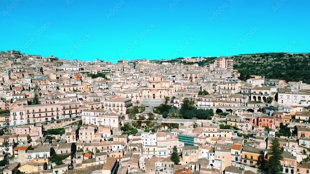 Medieval Modica city in Sicily, Italy Medieval Modica city in Sicily, Italy