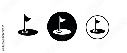 mini golf icon	