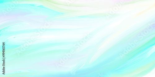 Minimalist soft green, blue, purple background, pastel colorful abstract banner background