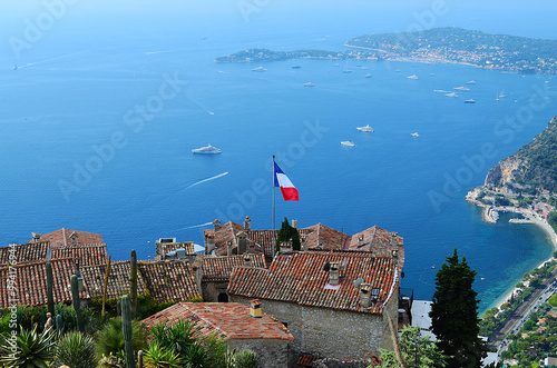 Èze village seaview, south of france