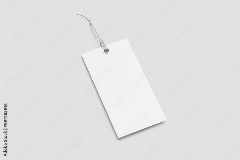 Naklejka premium Label Tag Blank