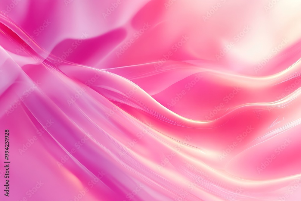 Obraz premium light abstract wallpaper background in pink neon tones, desktop wallpaper, vector illustration