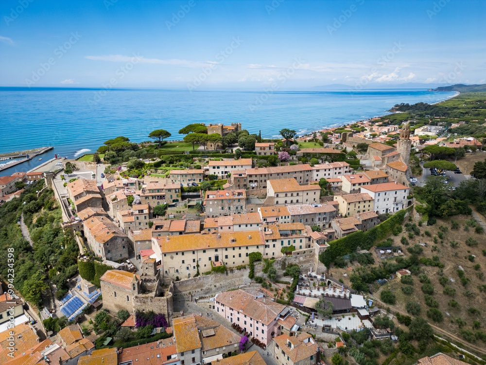 Fototapeta premium Castiglione della Pescaia in Tuscany, Italy