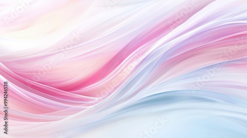  A pink and blue background with a white and pink swirl on the left side is visible in this close-up image