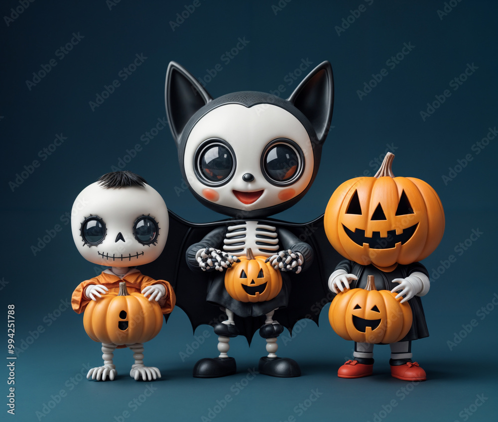 halloween monsters set halloween monsters set