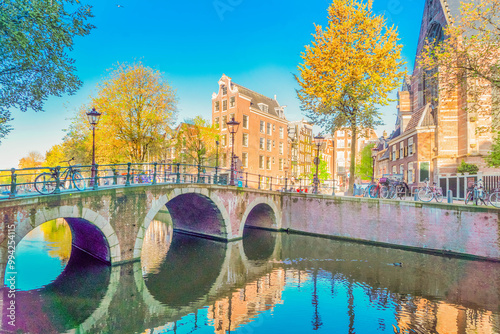 Houses of Amstardam, Netherlands photo