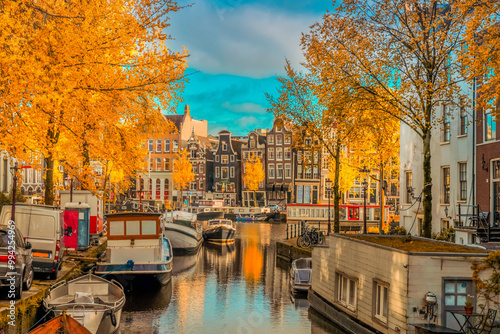 Houses of Amstardam, Netherlands