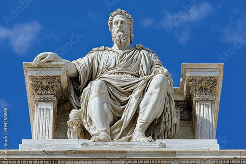 Statue Of Zeus At Olympia
