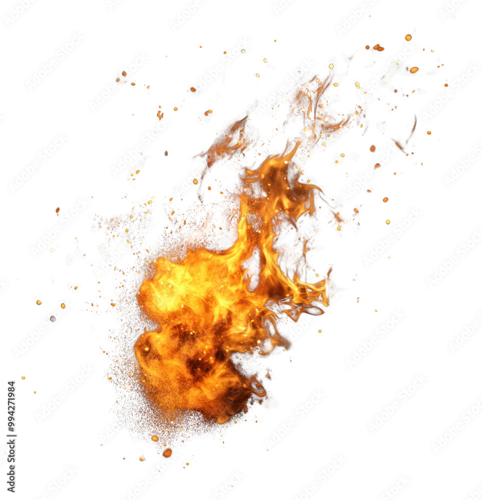 PNG Explosion flames fire intense.