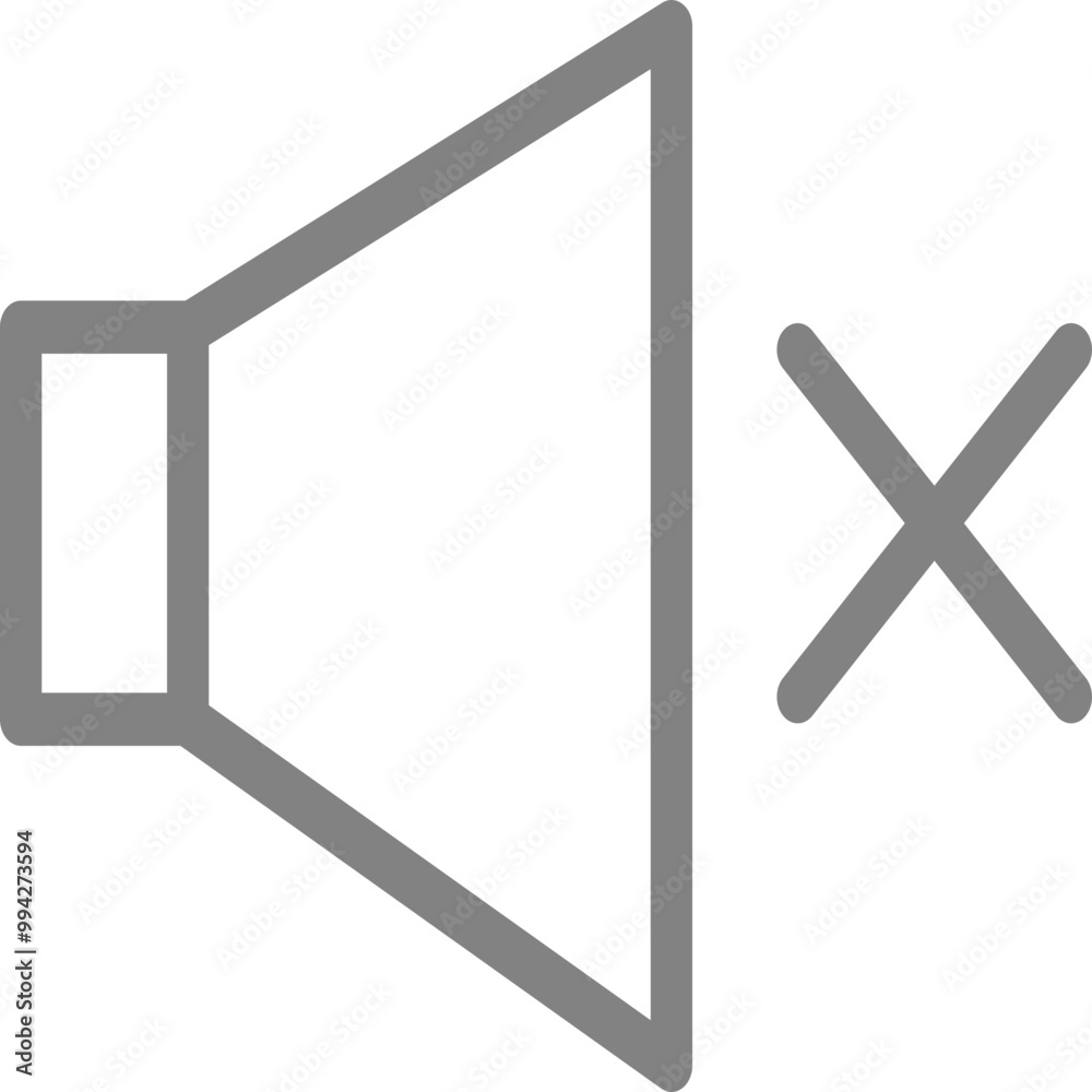 Single isolated icon with outline style icon on white background