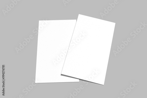 vertical business card blank mockup