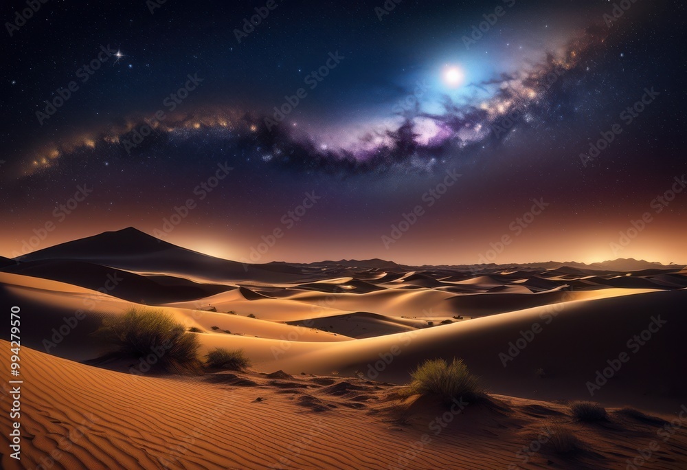 stunning visualization glowing night sky filled twinkling distant ethereal celestial wonders, galaxy, stars, constellations, cosmic, sparkles, shimmering