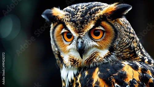 South American Great Horned Owl Bubo virginia photo