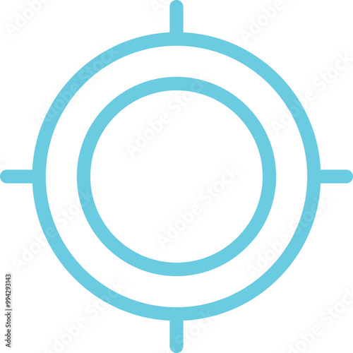 Single isolated icon with outline style icon on white background