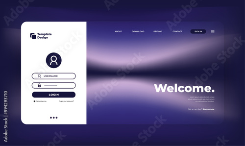 Stylish Gradient Forms for Smooth User Registration and Login