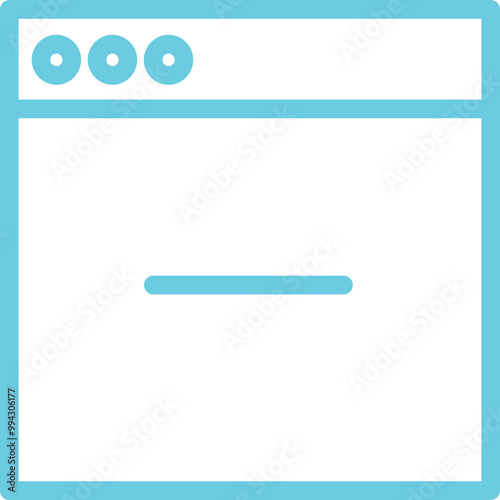 Single isolated icon with outline style icon on white background