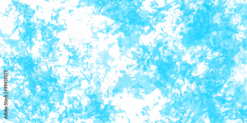 Blue tie dye pattern abstract background. Blue dust particle splash on white background. Abstract baby pink watercolor background for your design. subtle watercolor Blue. Tie dye pattern hand dyed.