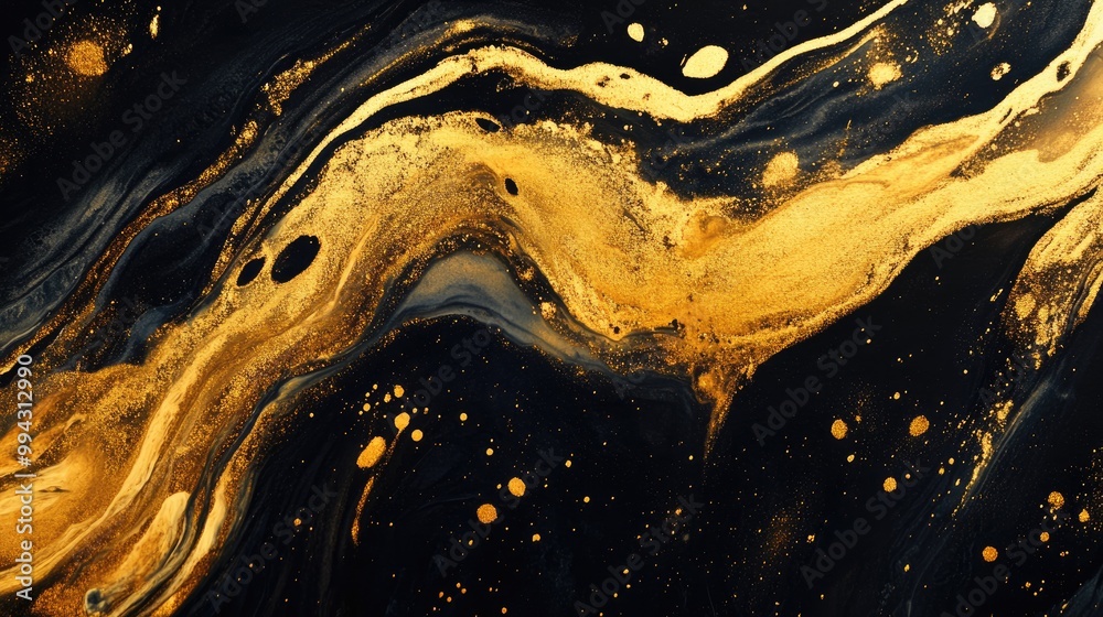 Dark gold abstract background featuring liquid marble ink art on paper Original artwork showcasing watercolor and alcohol ink on premium paper texture Dark gold abstract background featuring liquid marble ink art on paper Original artwork showcasing watercolor and alcohol ink on premium paper texture