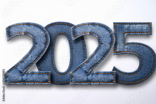 Obraz na płótnie Colección de imágenes con el número 2025 del próximo año y enfocado a diferentes motivos. w salonie