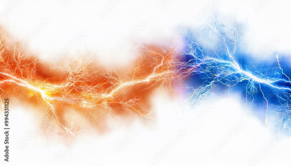 Fototapeta premium Abstract light background with fire, smoke, flame, and energy