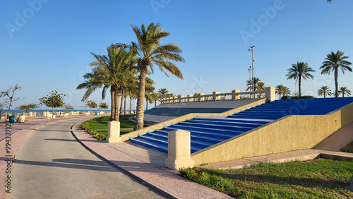 Park Khobar Sea Front in Saudi Arabia photo