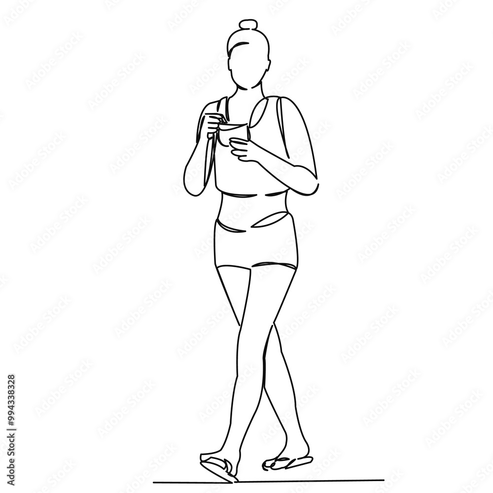 One continuous single drawing line art flat doodle food, ice, cream, dessert, female. Isolated image hand draw contour on a white background
One continuous single drawing line art flat doodle food, ice, cream, dessert, female. Isolated image hand draw contour on a white background