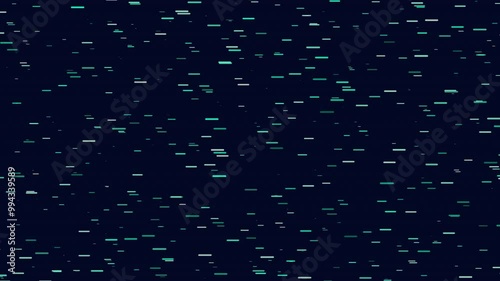 An abstract image showcases a dark background spattered with scattered red dots. The dots lack any recognizable structure, lending an impression of chaotic and disordered designs