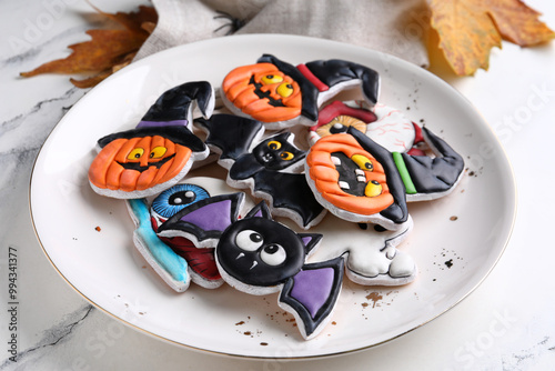 Halloween themed sugar cook...