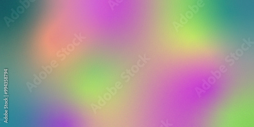 Abstract colorful bright spots gradient background .Vector backdrop for your design .Holographic background rainbow colors gradient shades .multicolor,Rough, grain, noise,grungy.Template.