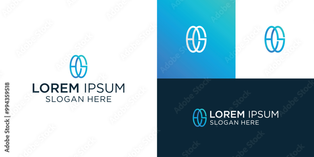 Initial Letter SH Creative Design Logo Initial Letter SH Creative Design Logo
