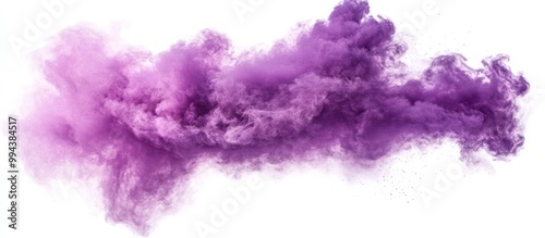 Purple Smoke Cloud Abstract