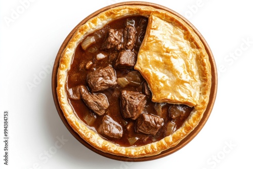 Comforting Beef Bourguignon Pot Pie photo