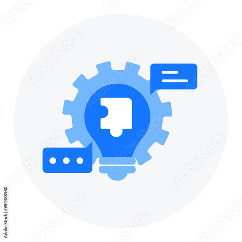 Knowledge Integration Icon Design. Representing Integrating Knowledge.AI Knowledge Systems.Knowledge Base.Integration Process. PNG icon.