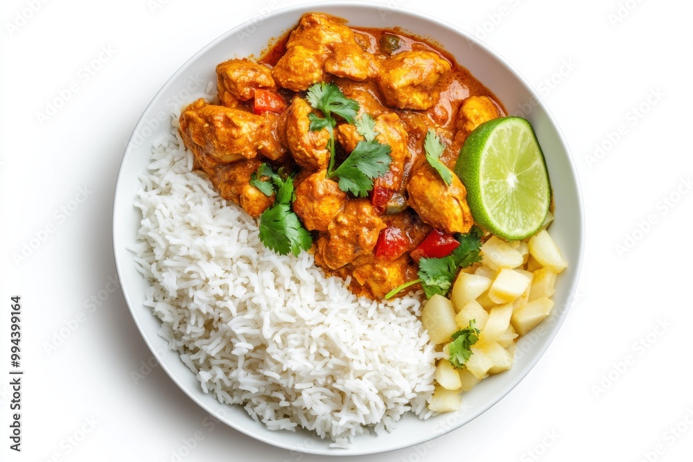 Chicken Tikka Masala with Fragrant Basmati Rice Chicken Tikka Masala with Fragrant Basmati Rice