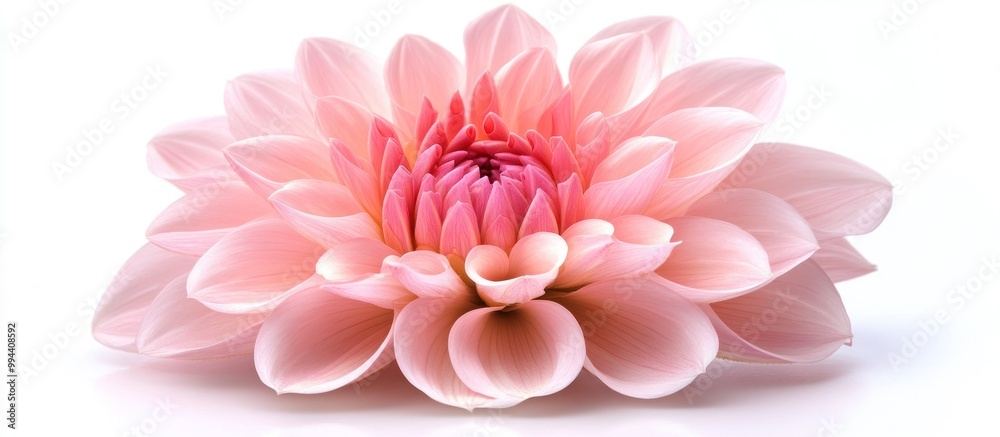 Fototapeta premium Pink Dahlia Flower Blossom