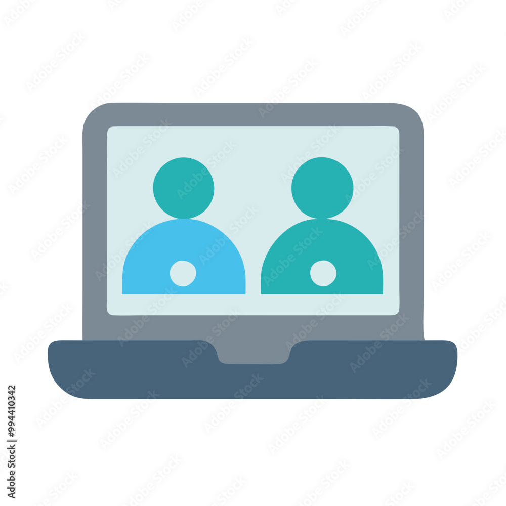 online discussion flat icon online discussion flat icon