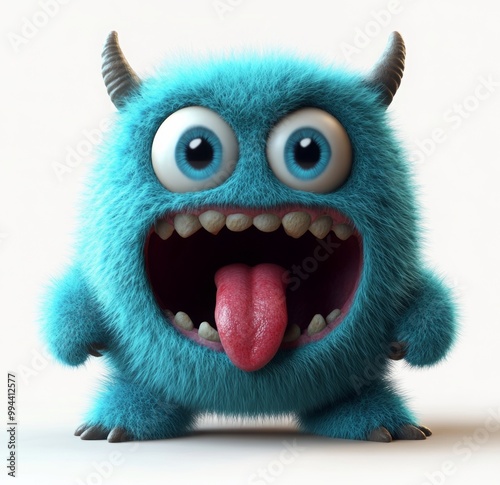cute furry monster