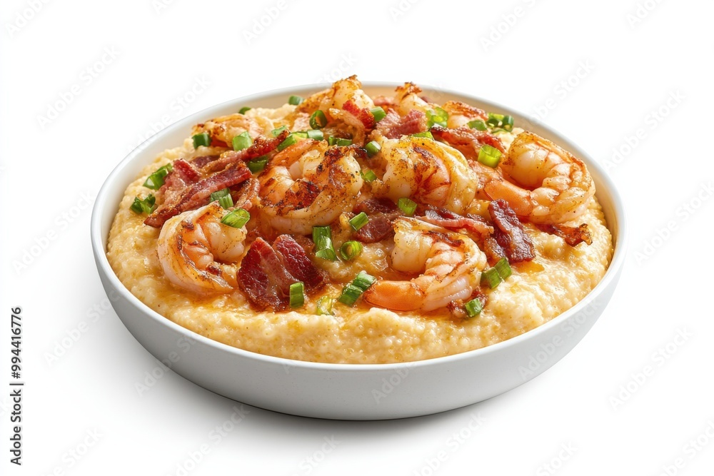 Creamy Southern Shrimp and Grits with Herbs Creamy Southern Shrimp and Grits with Herbs