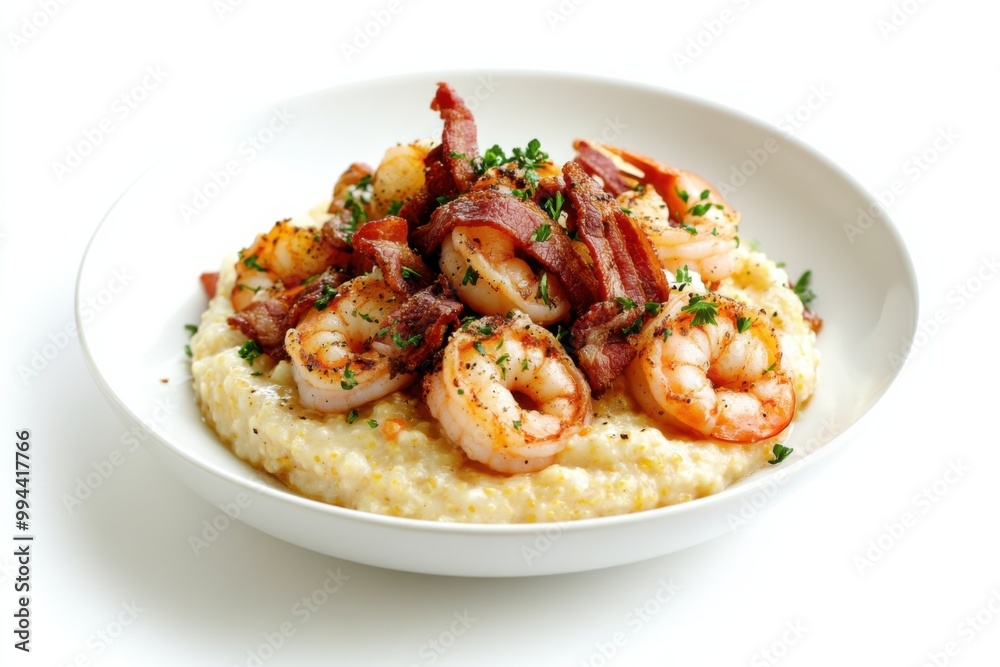 Southern Shrimp and Grits with Smoky Bacon Southern Shrimp and Grits with Smoky Bacon