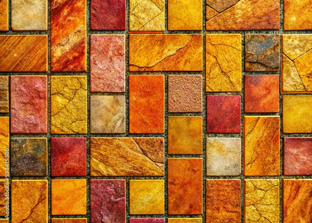 Seamless Tileable Floor Texture with Natural Stone Pattern for Design and Background Applications