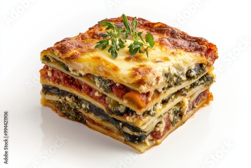 Hearty Vegetarian Lasagna Loaded with Vegetables photo