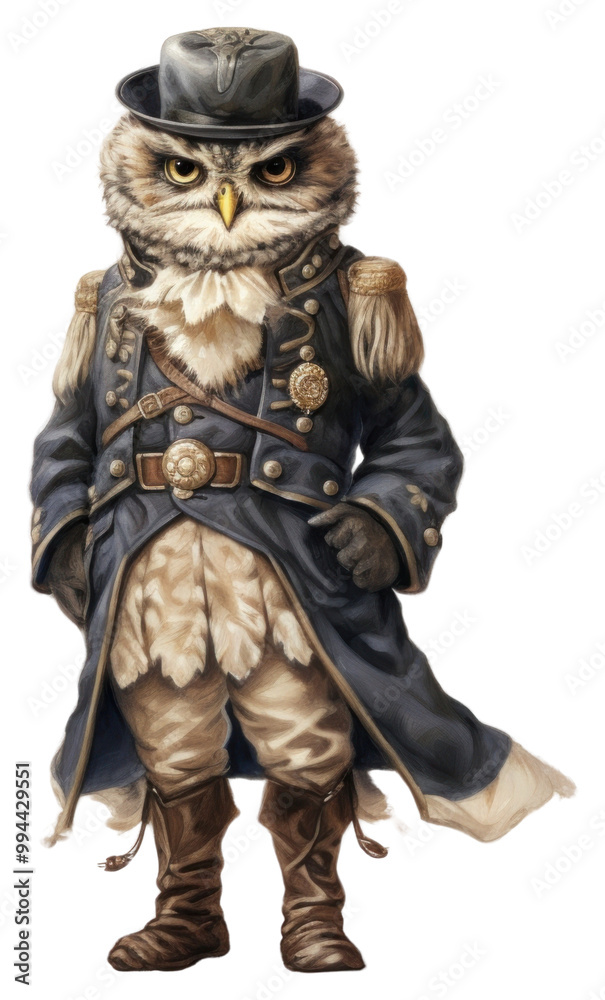PNG A owl costumes wearing victorian fashion outfit animal human anthropomorphic. PNG A owl costumes wearing victorian fashion outfit animal human anthropomorphic.